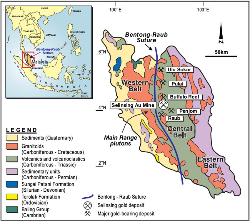 Gold and bauxite mining 50